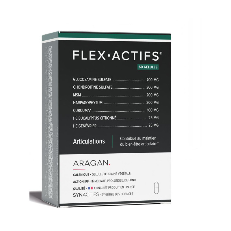 ARAGAN SYNACTIFS FLEXACTIF 60 gélules ARAGAN SYNACTIFS FLEXACTIF 60 gélules