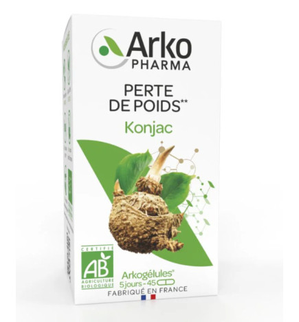 ARKOGELULES KONJAC BTE 45