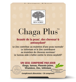 NEW NORDIC Chaga Plus 30 comprimés