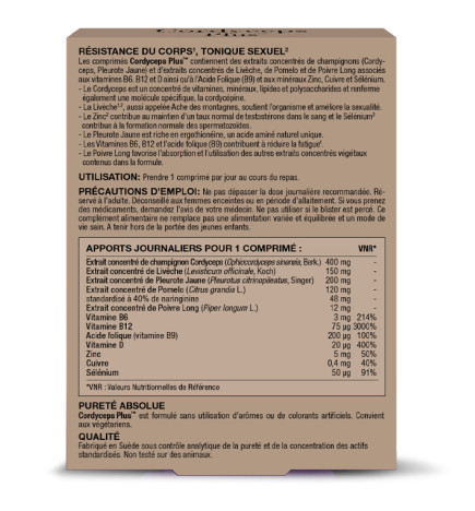 NEW NORDIC CORDYCEPS PLUS CPR 30