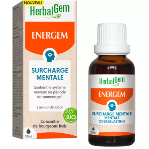 HERBALGEM ENERGEM Bio Surcharge Mentale  30ml