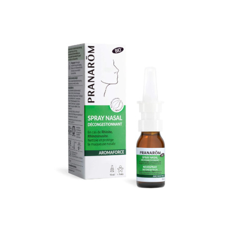 SPRAY NASAL BIO AROMAFORCE décongestionne et purifie le nez
