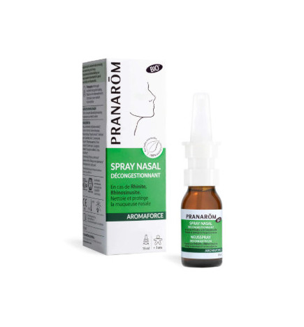 SPRAY NASAL BIO AROMAFORCE décongestionne et purifie le nez