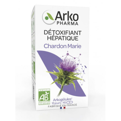 ARKOGELULES CHARDON MARIE troubles hépatique