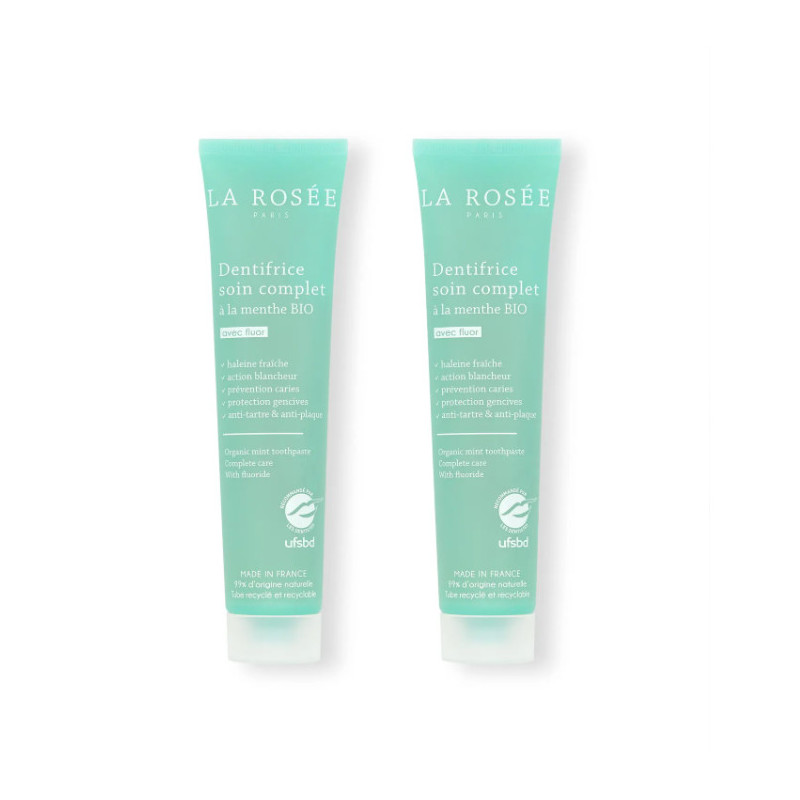 KIT DENTIFRICE + BROSSE DENT LA ROSEE