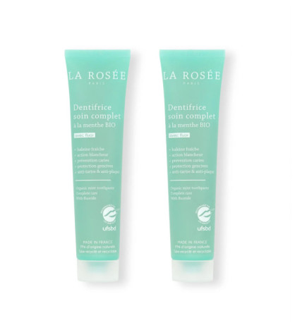 KIT DENTIFRICE BROSSE DENT LA ROSEE