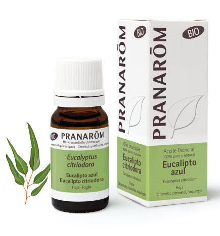 EUCALYPTUS CITRONNE Huile Essentielle Pranarom Antalgique, Antispasmodique