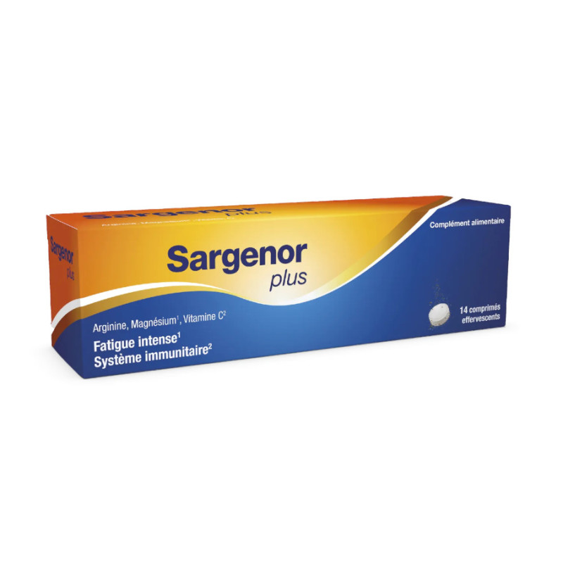 SARGENOR PLUS VITC/MG CP EFF 14