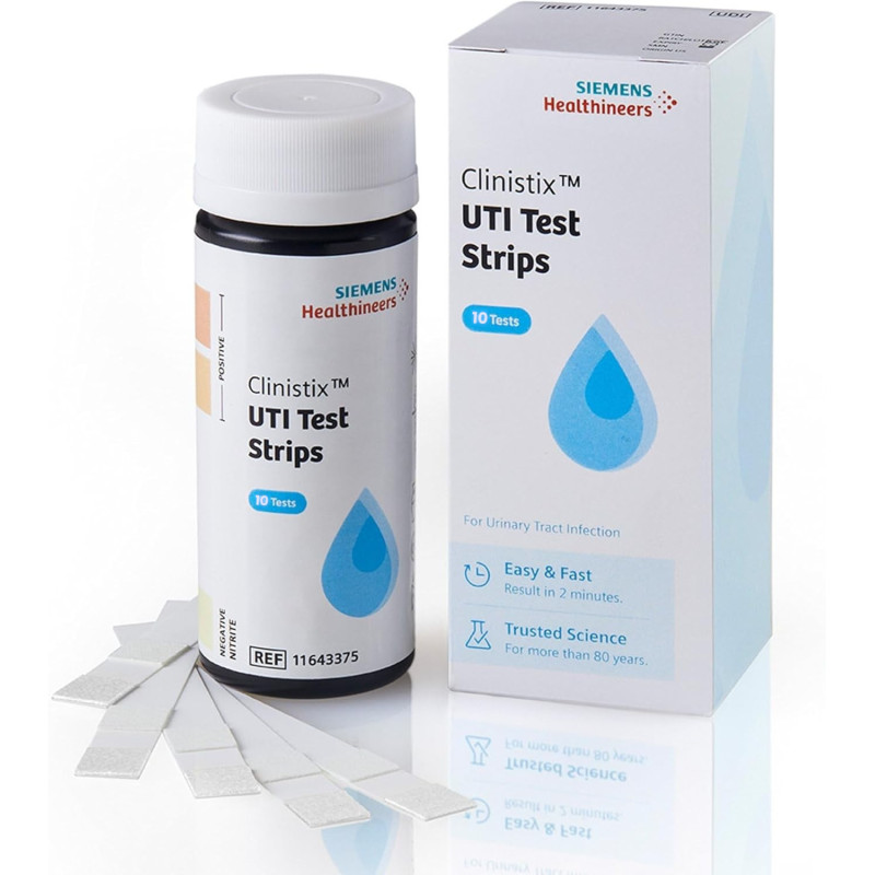 CLINISTIX URITEST2 10 Bandelettes de test CLINISTIX URITEST2 10 Bandelettes de test