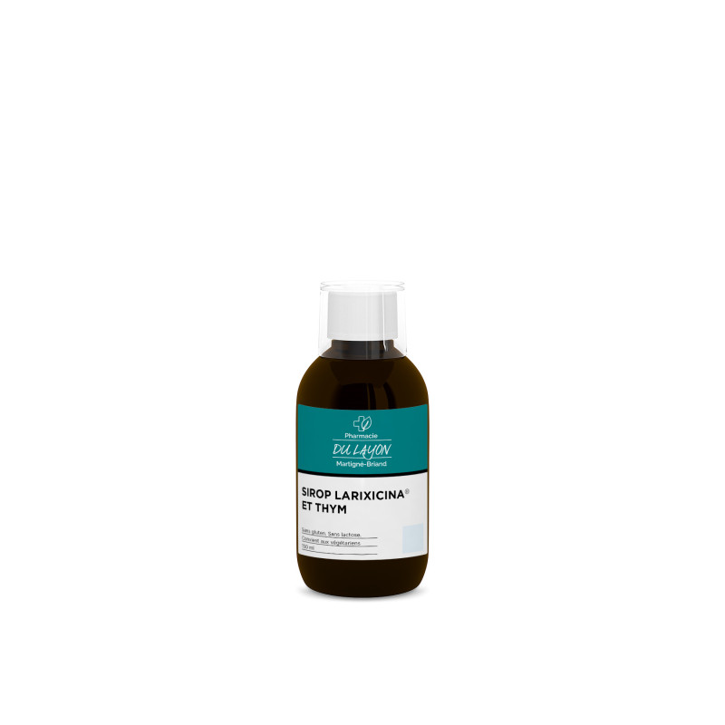 LA PHARMACIE DU LAYON Sirop Larixicina et Thym 150 ml LA PHARMACIE DU LAYON Sirop Larixicina et Thym 150 ml