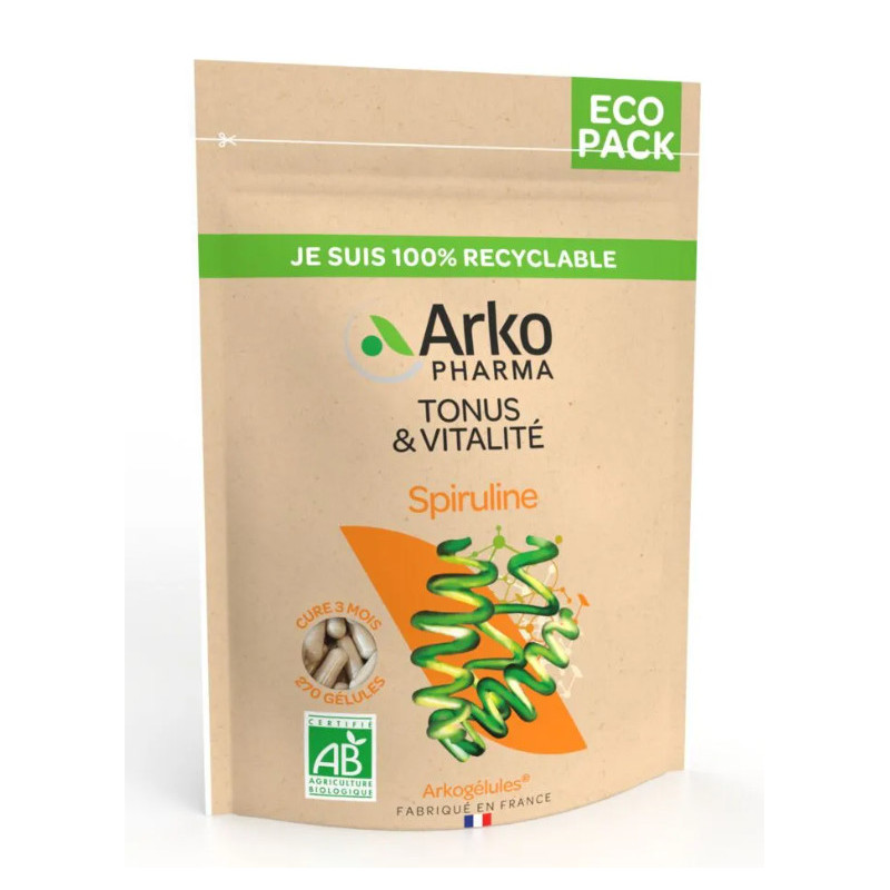 ARKOGELULES SPIRULINE BIO 270 Gélules