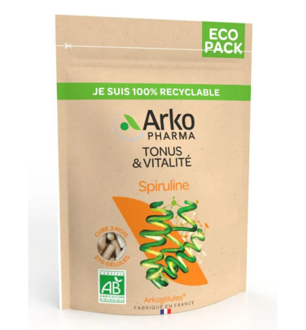 ARKOGELULES SPIRULINE BIO 270 Gélules