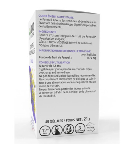 ARKOGELULES FENOUIL BTE 45
