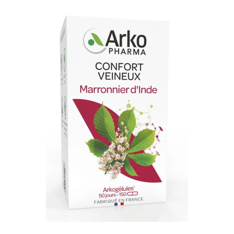ARKOGELULES MARRONNIER D' INDE Boîte de 45 ARKOGELULES MARRONNIER D' INDE Boîte de 45