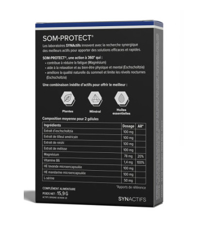 ARAGAN SYNACTIF - SOM•PROTECT® 30 gélules
