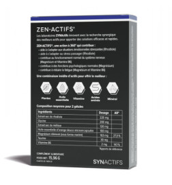 ARAGAN SYNACTIS - ZEN•ACTIFS®  30 GELULES