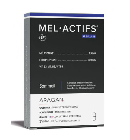 ARAGAN SYNACTIFS - MELACTIFS 15 gélules