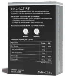 SYNACTIFS ZINCACTIFS GELUL 60