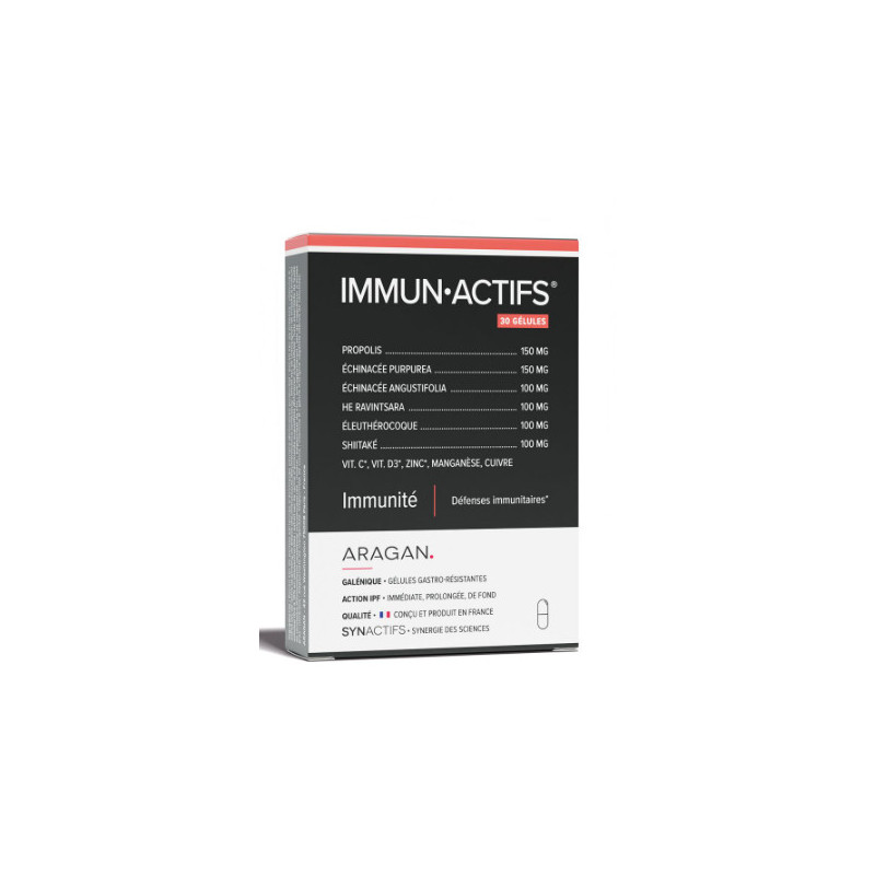 ARAGAN SYNACTIFS IMMUNACTIFS 30 gélules ARAGAN SYNACTIFS IMMUNACTIFS 30 gélules