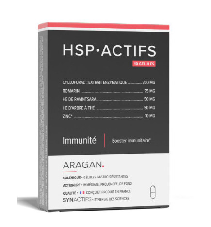 ARAGAN SYNACTIFS HSPACTIFS 10 Gélules