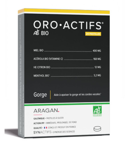 SYNACTIFS OROACTIFS PAST BIO 24