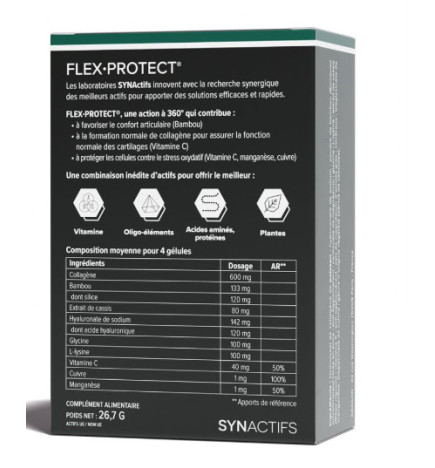 FLEX-PROTECT Synactifs Aragan 60 gélules