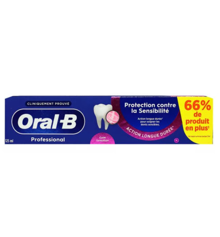 ORAL-B DENT PRO PROT SENSIB 125ML