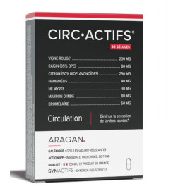 CIRCACTIFS SYNACTIFS problème de circulation du sang