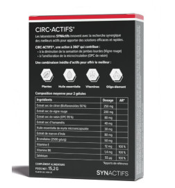 ARAGAN SYNACTIFS CIRCACTIFS 30 gélules
