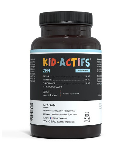 ARAGAN SYNACTIFS KIDACTIFS ZEN 60 GUMMIES