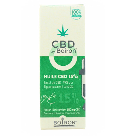 BOIRON Huile de CBD 15% flacon de 15ML