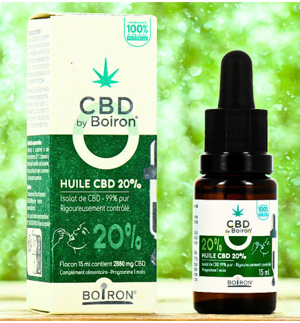 CBD BY BOIRON HUILE 20% 15ML