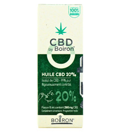 CBD BY BOIRON HUILE 20% 15ML
