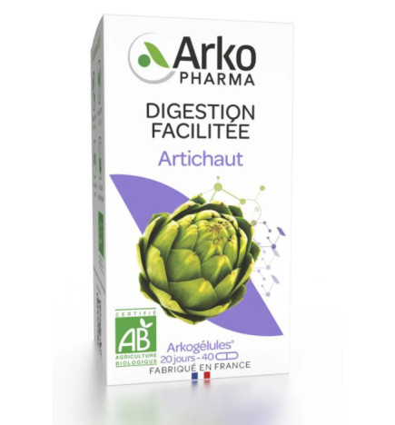 ARKOGELULES ARTICHAUT BIO 40 gélules