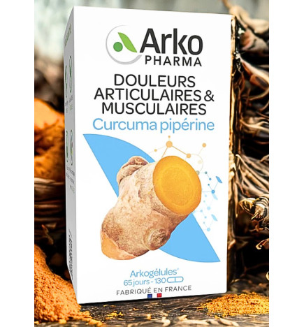 ARKOGELULES CURCUMA PIPERINE BTE 40