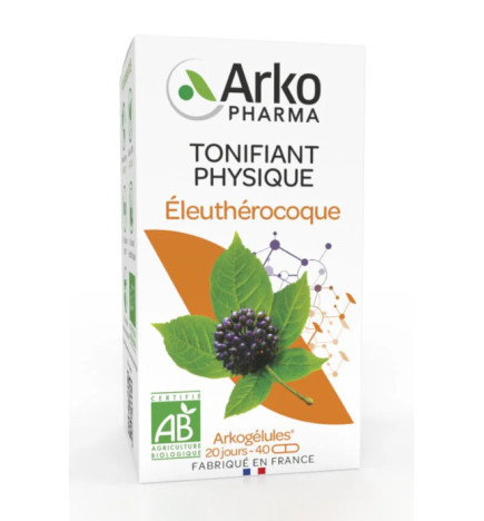 ARKOPHARMA ARKOGELULES ELEUTHEROCOQUE BTE 45