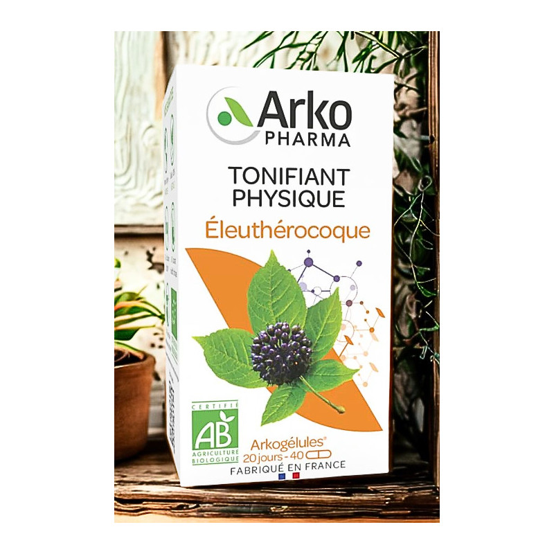 ARKOPHARMA ARKOGELULES ELEUTHEROCOQUE BTE 45