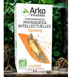 ARKOGELULES GINSENG BIO 45 gélules