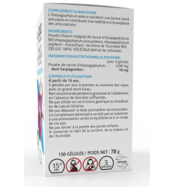 HARPAGOPHYTUM ARKOGELULES BIO Boite de 150 gélules