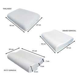 OREILLER VEGETAL THALASS0 55x37
