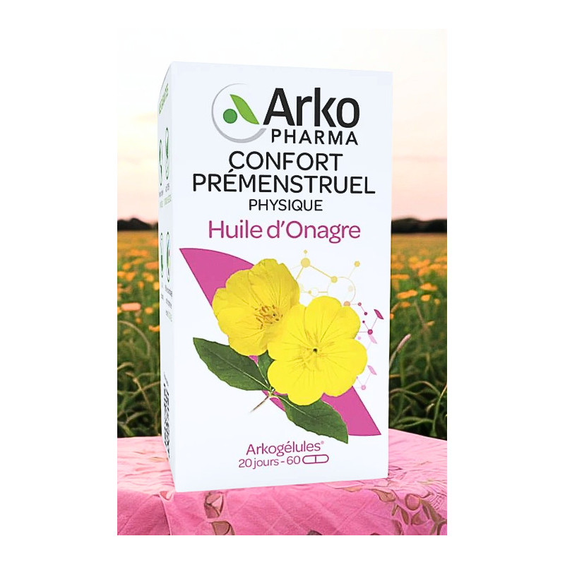 ARKOPHARMA ARKOGELULES HUILE D'ONAGRE BIO 60 gélules