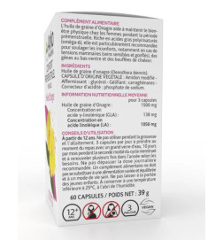ARKOPHARMA ARKOGELULES HUILE D'ONAGRE BIO 60 gélules