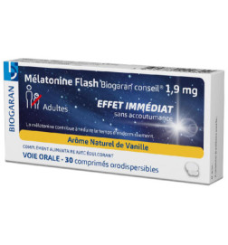 BIOGARAN MELATONINE FLASH 1,9MG 30