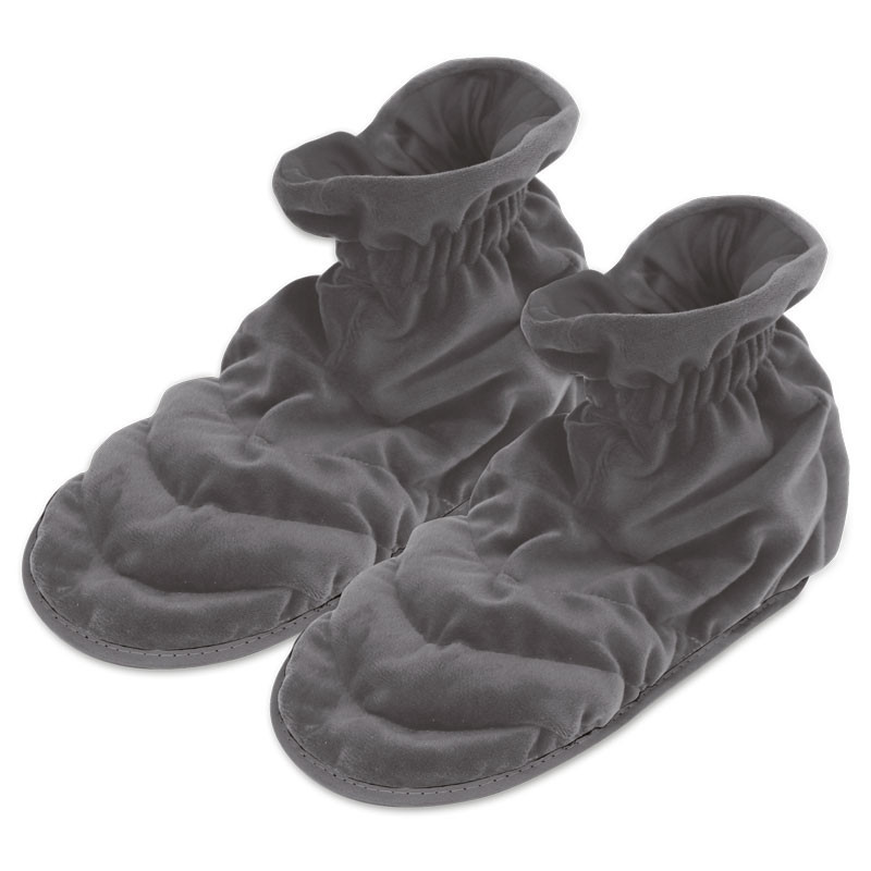 PAIRE DE CHAUSSONS A CHAUFFER GRAINES DE LIN IDENTITE PAIRE DE CHAUSSONS A CHAUFFER GRAINES DE LIN IDENTITE
