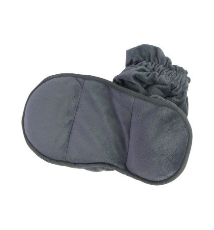 PAIRE DE CHAUSSONS A CHAUFFER GRAINES DE LIN IDENTITE