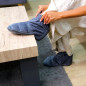 PAIRE DE CHAUSSONS A CHAUFFER GRAINES DE LIN IDENTITE PAIRE DE CHAUSSONS A CHAUFFER GRAINES DE LIN IDENTITE
