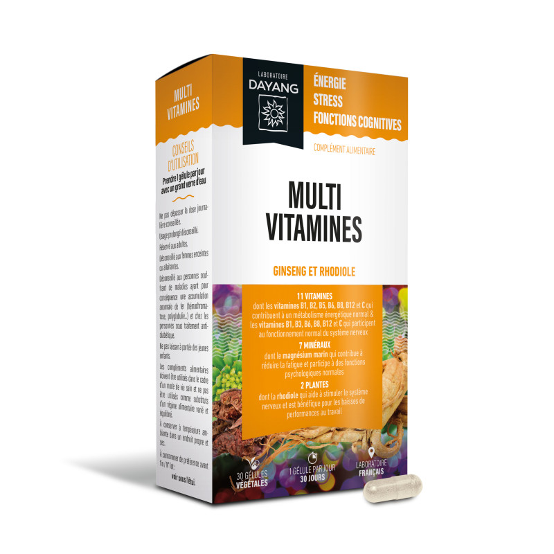COMPLEXE MULTIVITAMINES MINERAUX