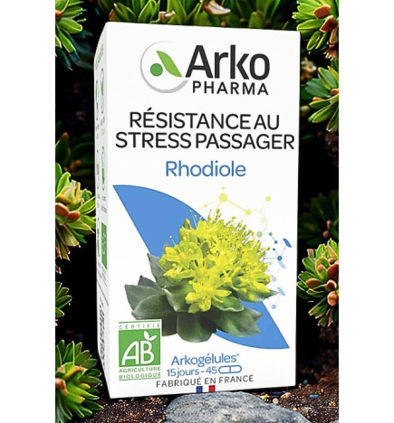 ARKOGELULES RHODIOLE BIO 45 gélules