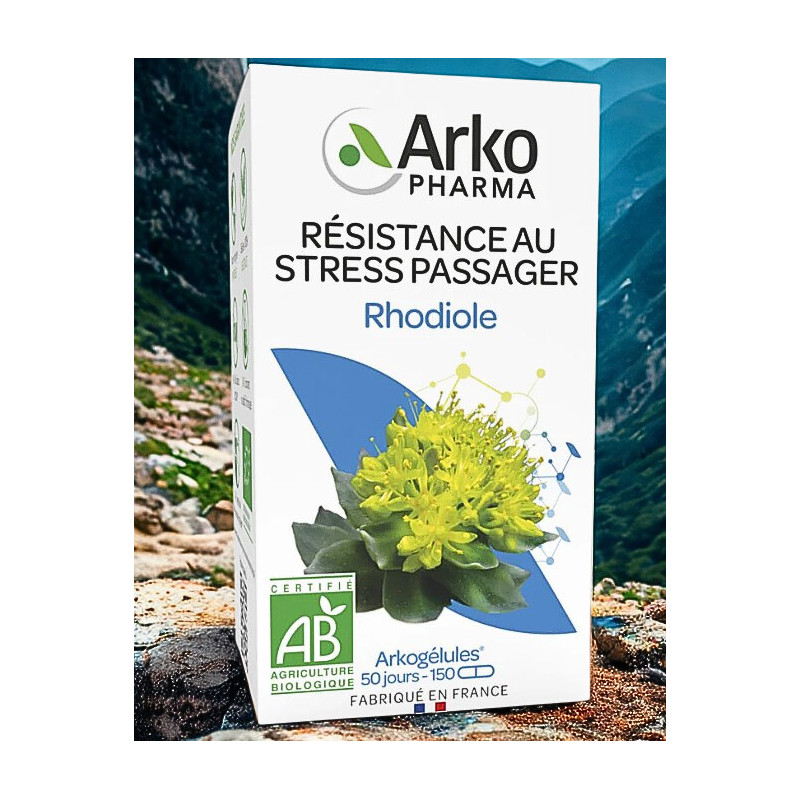 ARKOGELULES RHODIOLE BIO 150 gélules ARKOGELULES RHODIOLE BIO 150 gélules