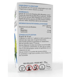 ARKOGELULES RHODIOLE BIO 150 gélules